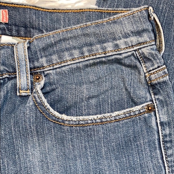 Levi’s 515 Bootcut Stretch Blue Jeans 8M - Picture 9 of 10